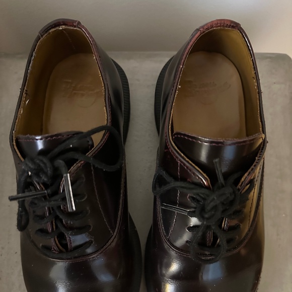 Dr. Martens Bennett Arcadia Dark Red Oxford Shoes (3UK/5US/36EUR) - Picture 6 of 9